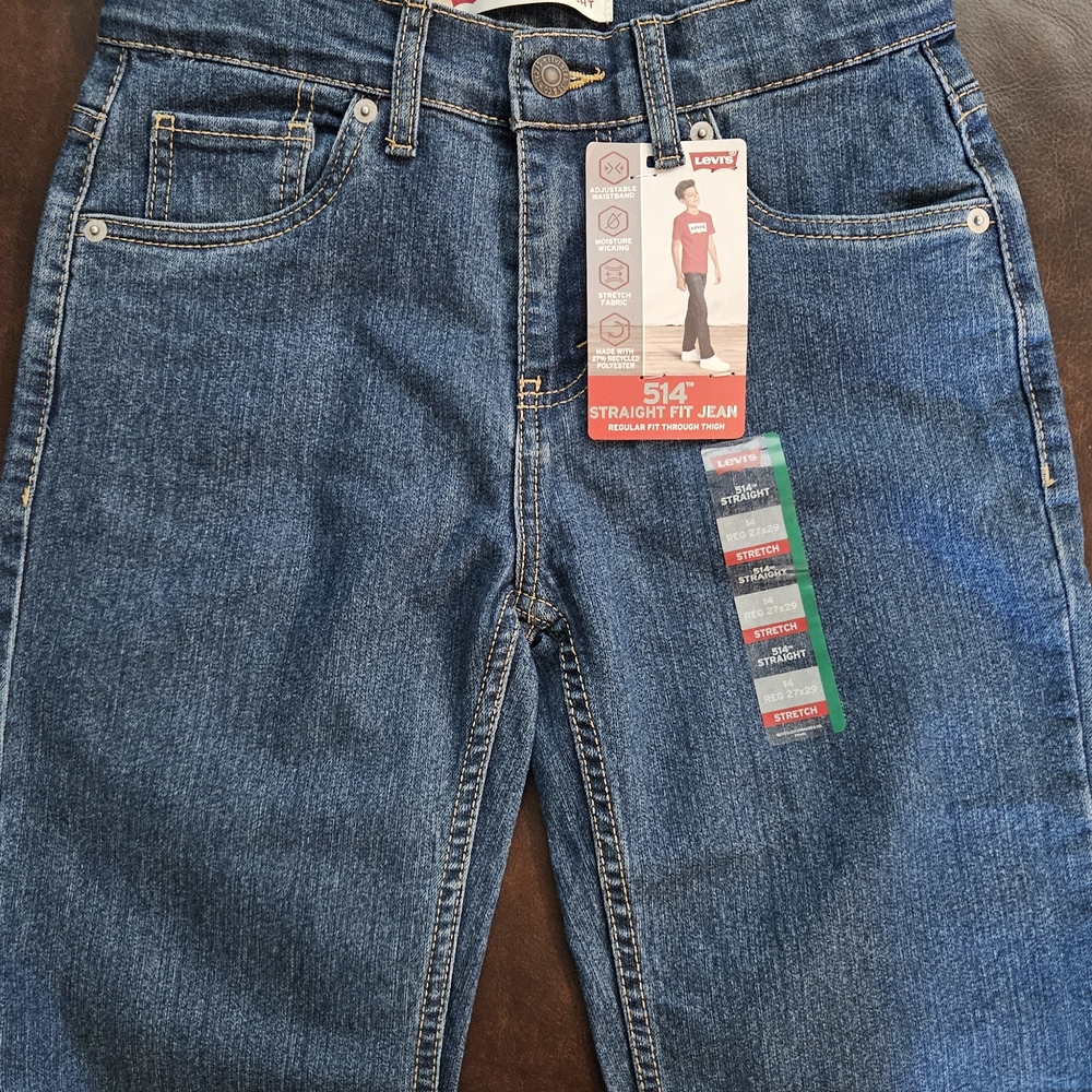 Levi's Men's Blue 514 Straight Fit Jeans